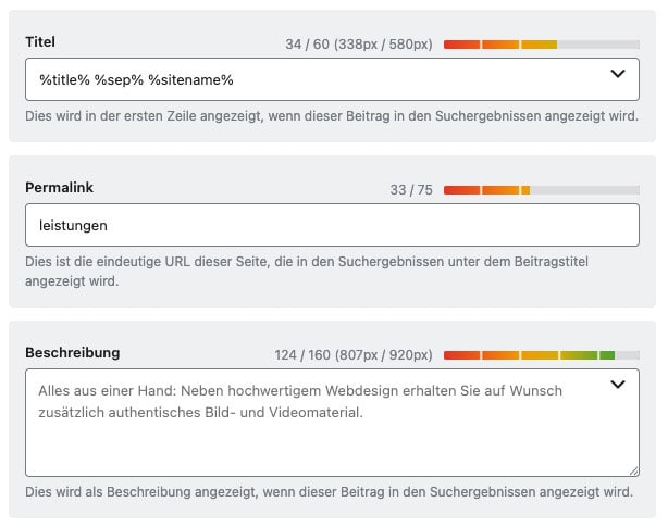 Rankmath SEO Optimierung